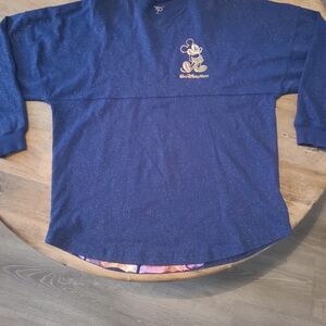Disney Spirit Sweatshirt Jersey 50th Anniversary Celebrations Sz S Mickey Mouse